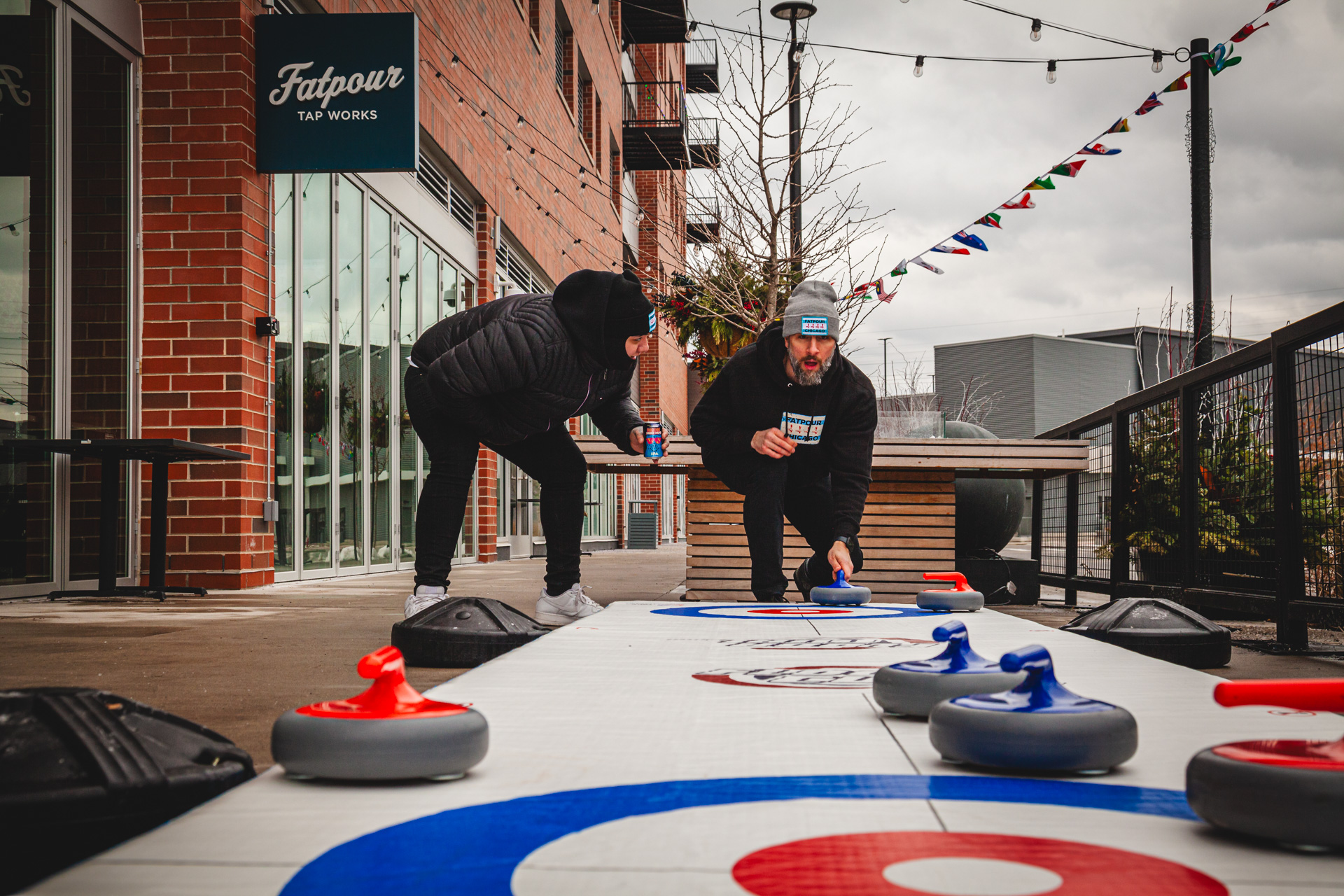 Curling in Chicago and Lincolnwood at Fatpour!