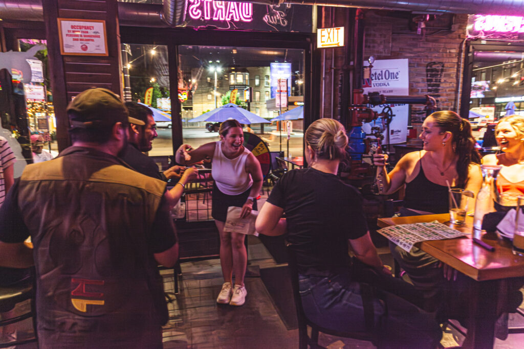 Wingo Bingo at Fatpour Wicker Park