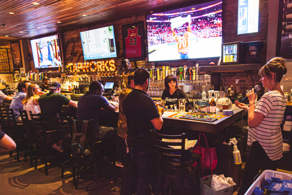 Wingo Bingo at Fatpour Wicker Park