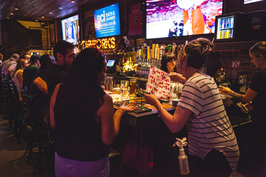 Wingo Bingo at Fatpour Wicker Park