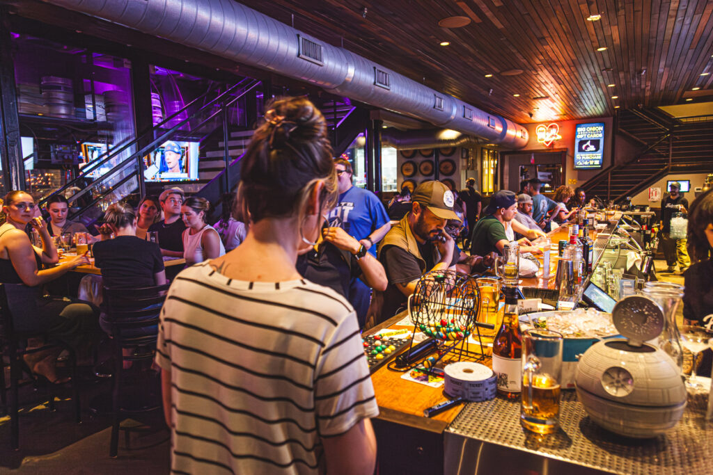 Wingo Bingo at Fatpour Wicker Park