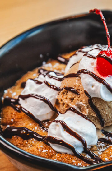 The best cookie skillet you'll ever eat at all Fatpour locaitons