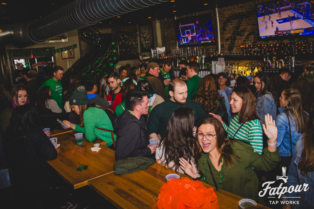 Venue buyout for St. Patrick's Day party at Fatpour Wicker Park