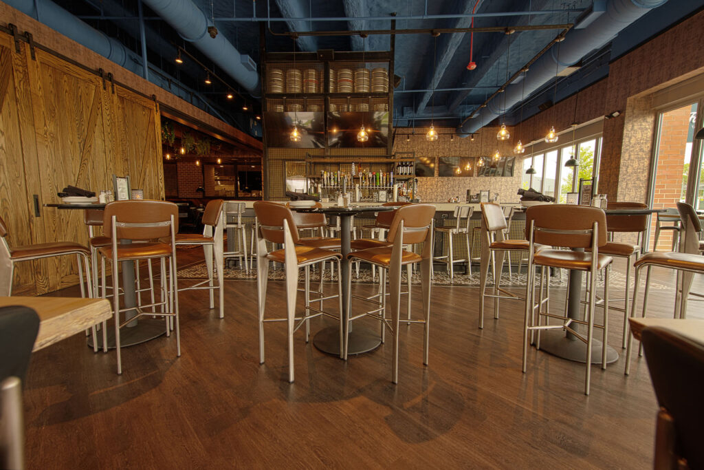 Main bar for events at Fatpour Lincolnwood