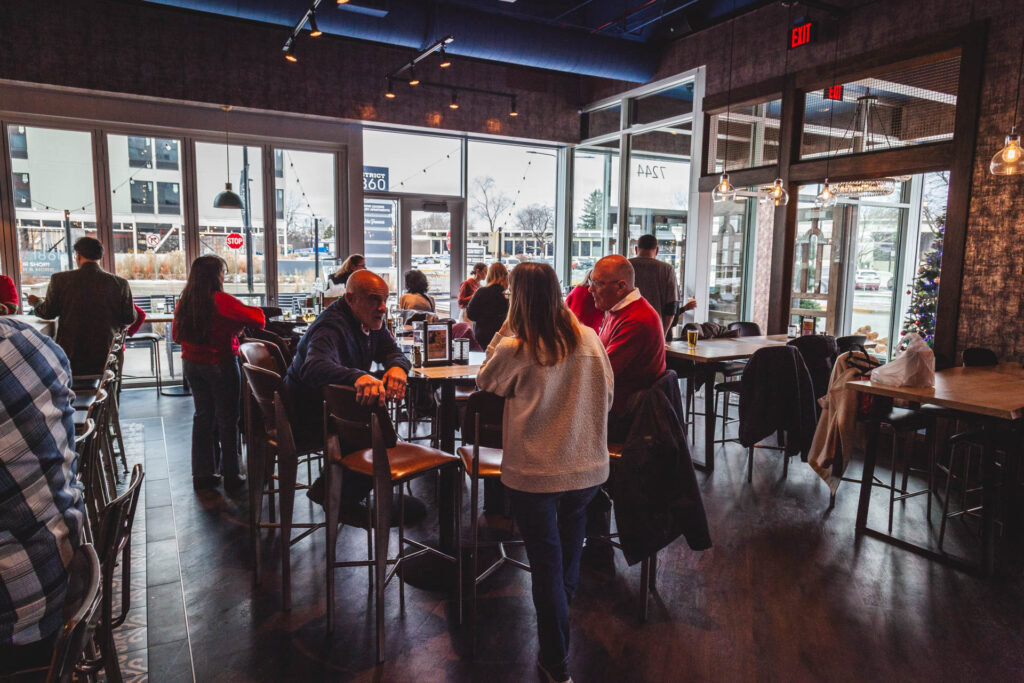 Holiday party at Fatpour Lincolnwood