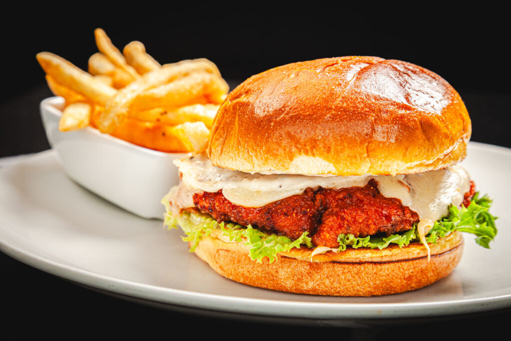 Chicken Little Sandwich at Fatpour Tap Works in Chicago