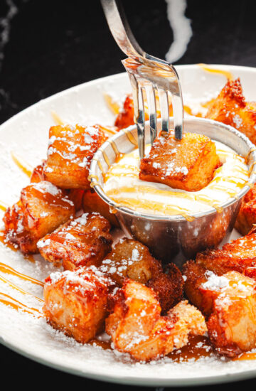 Cinnamon Bread Pudding Bites