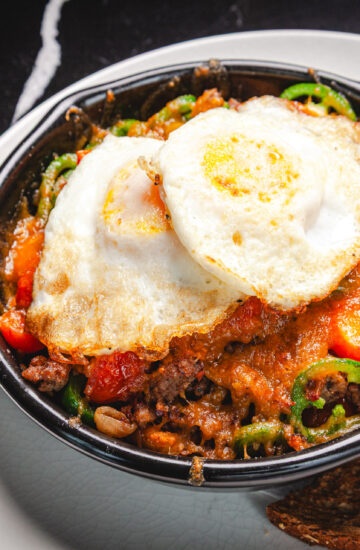 Chi Town Skillet at Fatpour Lincolnwood Brunch