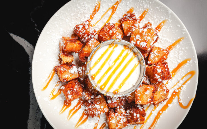 Cinnamon Bread Pudding Bites