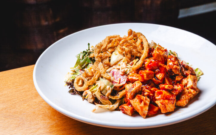 Menu 12 BBQ Chicken Salad at Fatpour
