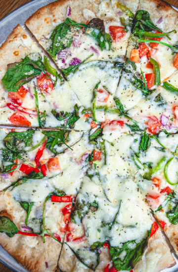 Green Scene Pizza special at Fatpour Wicker Park