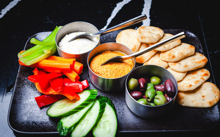 Menu 6 Mezze Plate from Fatpour Tap Works Lincolnwood