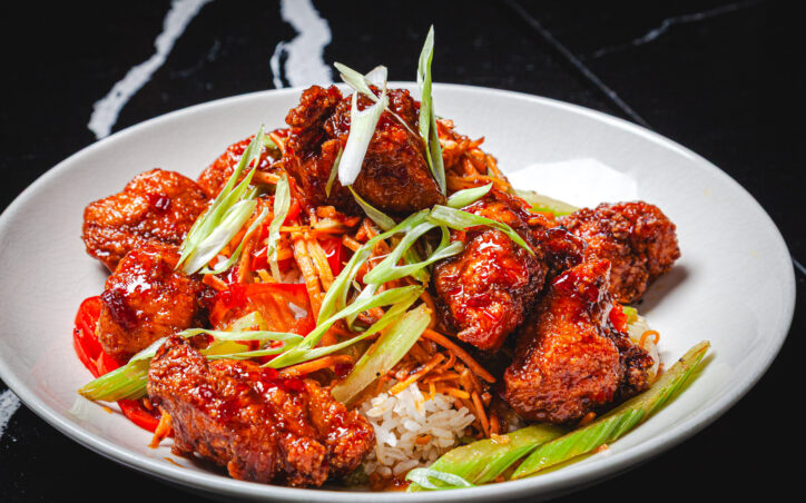 Menu 41 Orange Chicken Fatplate at Fatpour