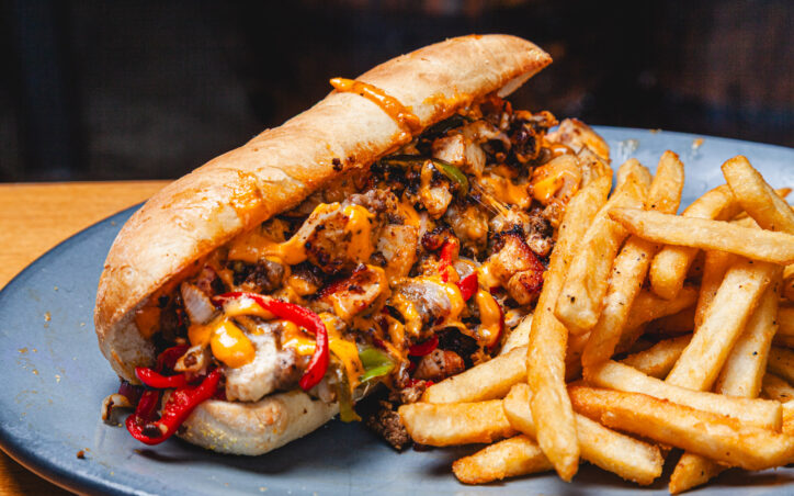 Sriracha Slide Sandwich at Fatpour Wicker Park