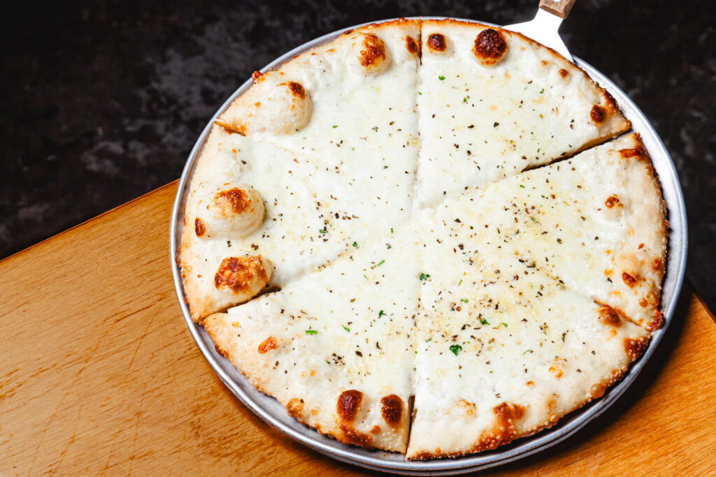 White Pizza at Fatpour