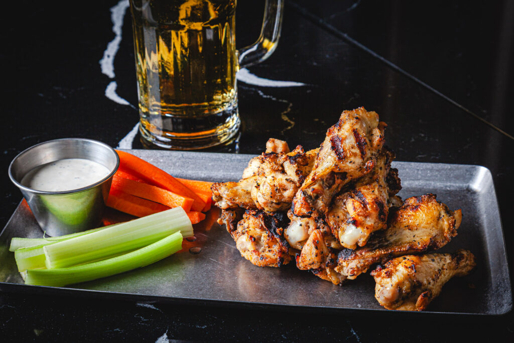 Grilled Chicken Wings at Fatpour