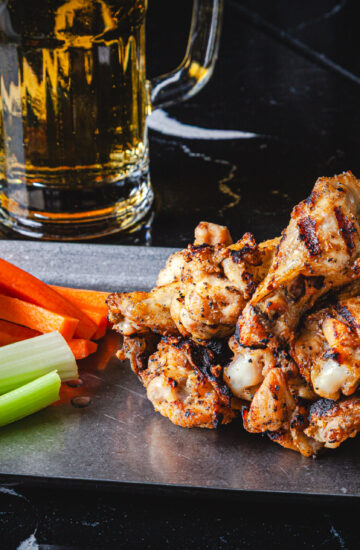 Grilled Chicken Wings at Fatpour