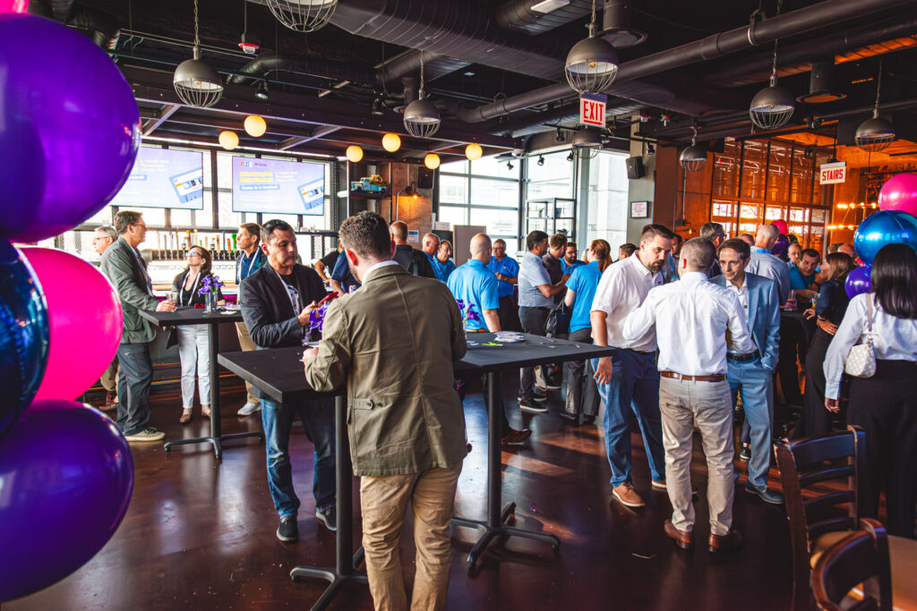 Themed corporate event at Fatpour McCormick post-tradeshow