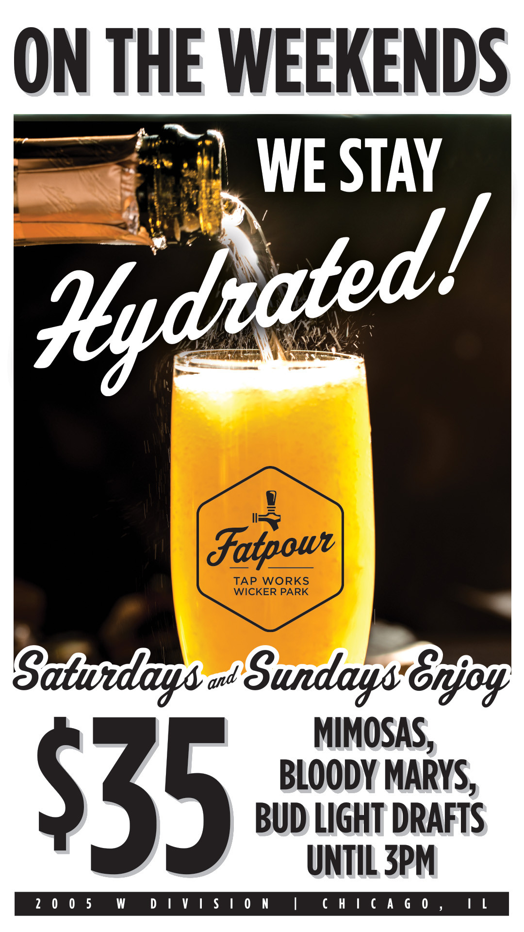 Fatpour Saturday Drink Special