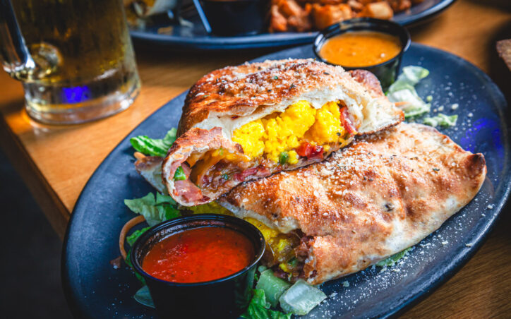 Breakfast Calzone