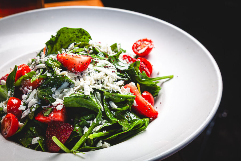 Friday Specials: $8 Beer & Shot and $5 Goose Island 312 Fatpours 26 Buzzed Berry Salad