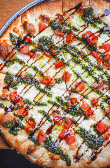 Margherita Pizza at Fatpour Wicker Park