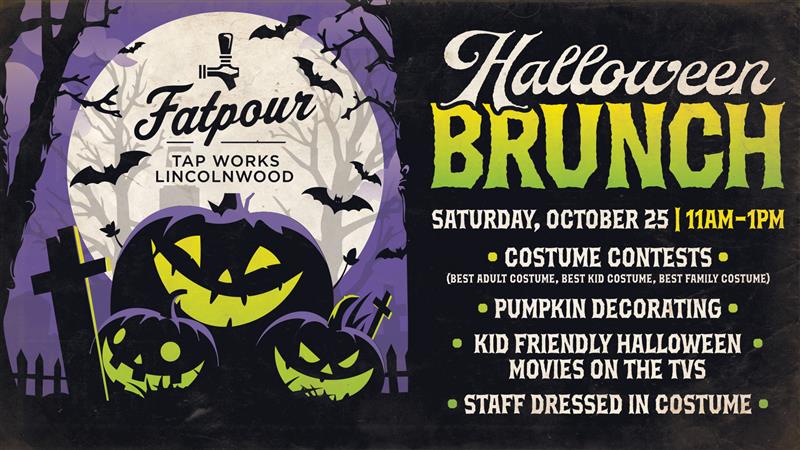 Halloween Brunch at Fatpour Lincolnwood