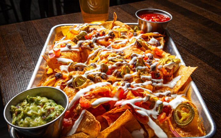 Baked Nachos at Fatpour Tap Works