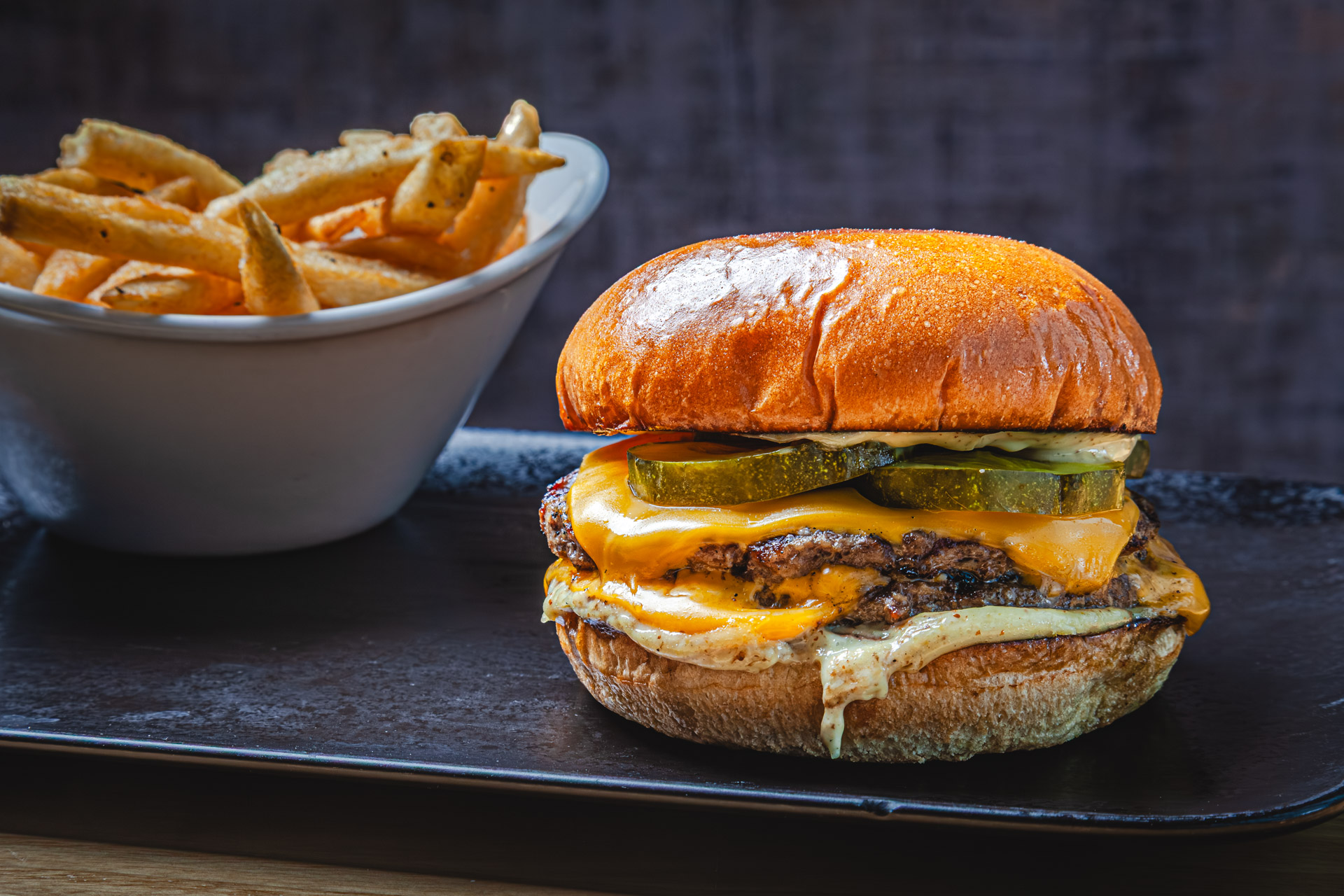 Classic Smash Burger from Fatpour