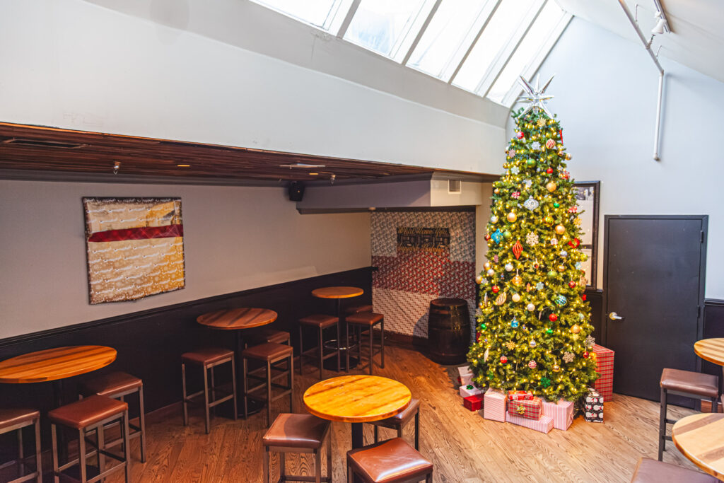 Morrison Private party room during the holidays