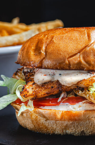 FPLW cajun fish sandwich