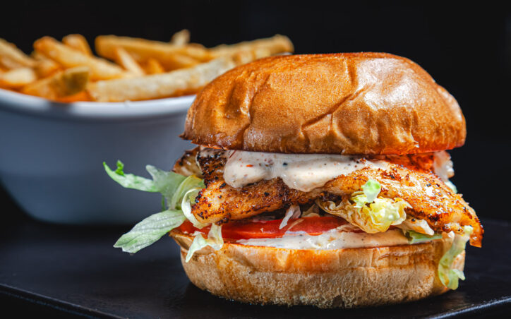 FPLW cajun fish sandwich