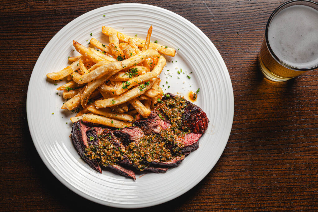 Steak & Frites at Fatpour McCormick