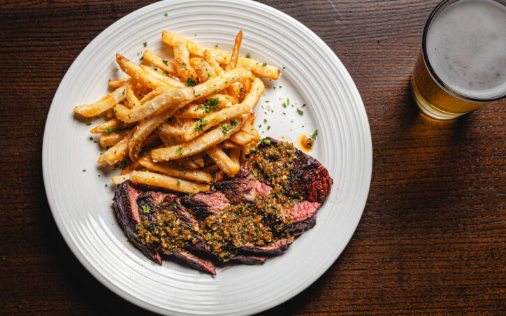 Steak & Frites at Fatpour McCormick