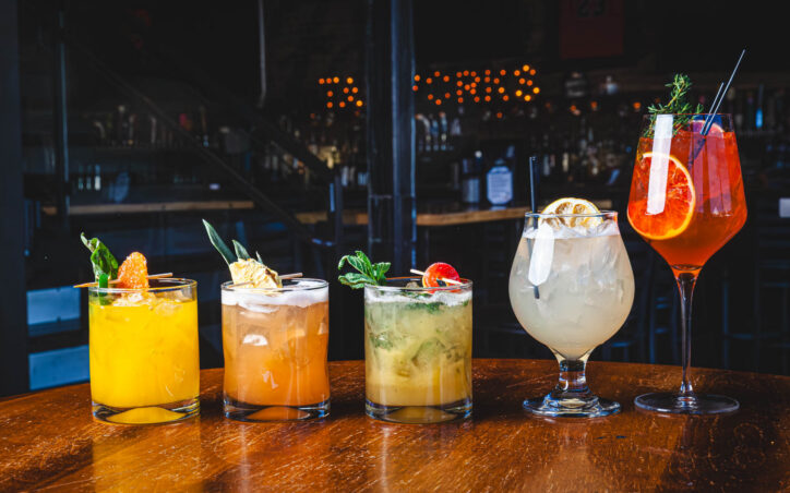 Seasonal cocktails at Fatpour Tap Works for Spring + Summer