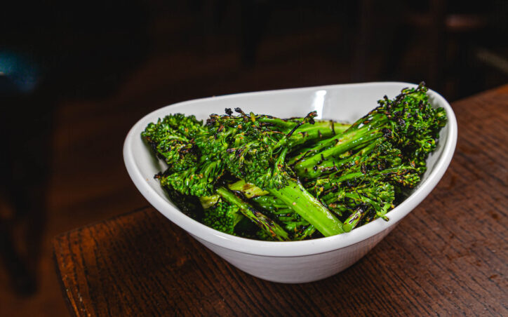 Grilled broccolini side