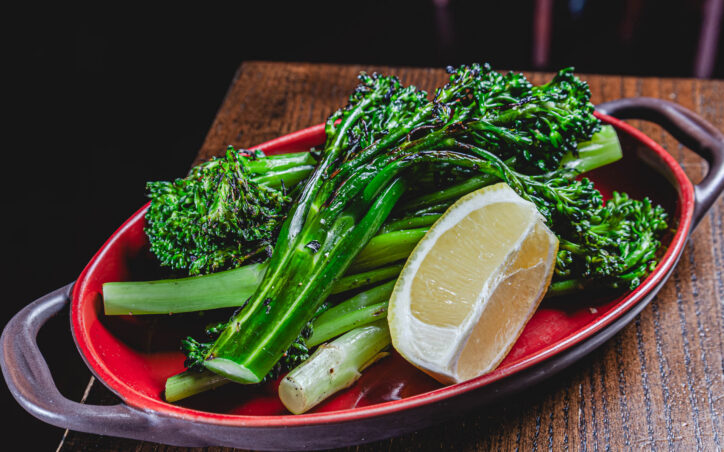 Grilled Broccolini side