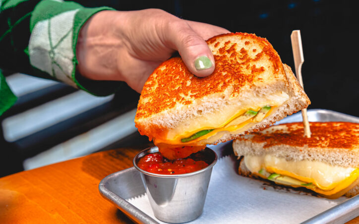 Avocado Grilled Cheese Sandwich