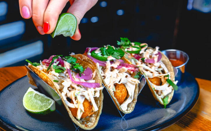 Crispy Cauliflower Tacos
