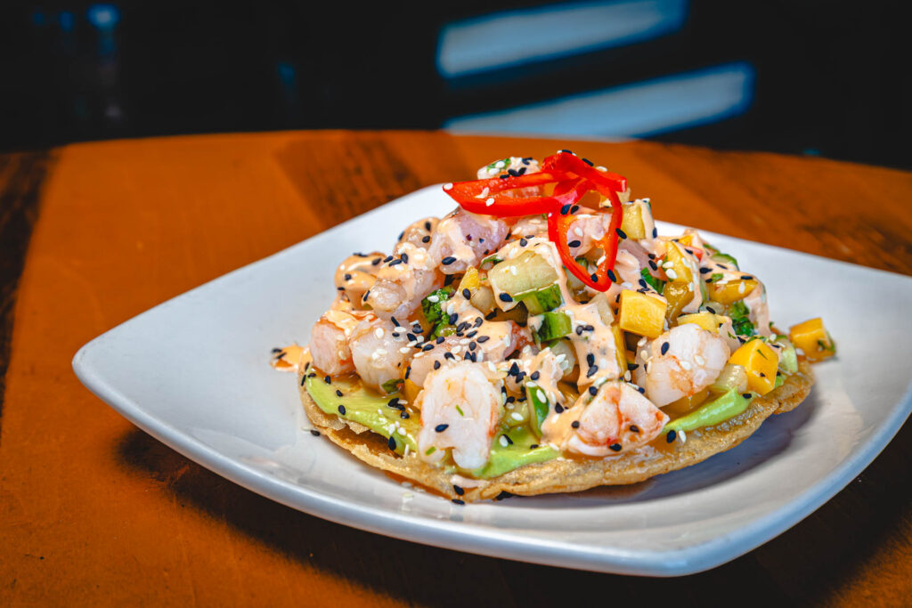 shrimp ceviche toastada 1228